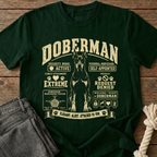Doberman T-Shirt - Bottle Green