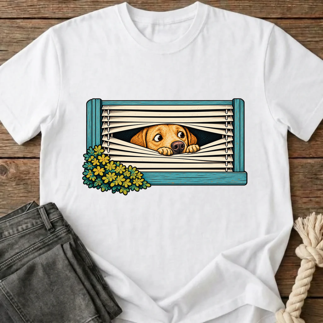 Caught You Looking T-Shirt - White
